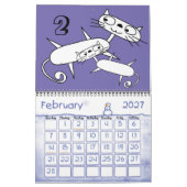 Skinny Cat Kalender (Feb 2027)