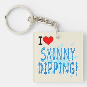 Skinny Dippers - Ik hou van Skinny Dipping Sleutelhanger