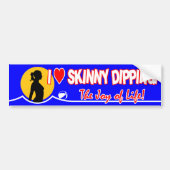 Skinny Dipping Bumpersticker (Voorkant)