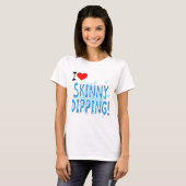 Skinny Dipping, ik hou van Skinny Dipping T-shirt (Voorkant volledig)