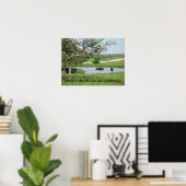 Skinny Dipping Koeien Poster (Thuiskantoor)