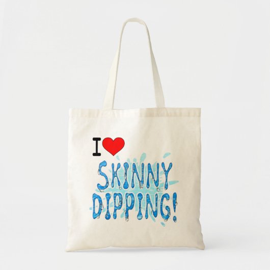 Skinny Dipping. Tote Bag (Voorkant)