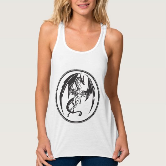 Skinny dragon... tanktop (Voorkant)