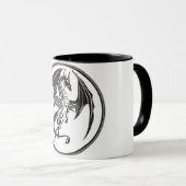 Skinny draken... mok (Voorkant rechts)