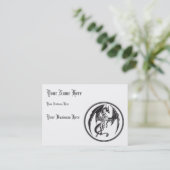 Skinny draken... visitekaartje (Staand voorkant)