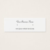 Skinny Earring Visitekaartjes (Voorkant)