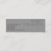 Skinny Grey Photography Visitekaartje (Achterkant)