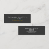 Skinny Grey Professioneel Trendy Visitekaartje (Voorkant / Achterkant)