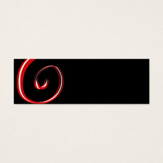 Skinny Kaart Rood Wit & Zwart