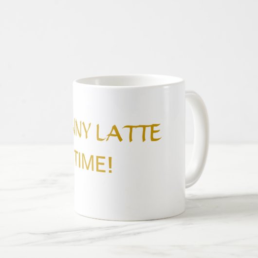 Skinny Latte Mok (Voorkant rechts)