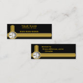 Skinny Law Card Mini Visitekaartje (Voorkant / Achterkant)