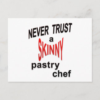 Skinny Pastry Chef Briefkaart