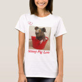 Skinny Pig Love T-shirt (Voorkant)