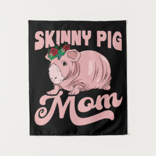 Skinny Pig Mama Wandkleed