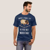 Skinny Pig What Part of Wheek begrijpt het niet T-shirt (Voorkant volledig)