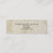 Skinny Professional Unieke Stone Wall Mini Visitekaartje (Achterkant)