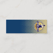 Skinny-profielkaarten van de Libertarian Party Mini Visitekaartje (Achterkant)