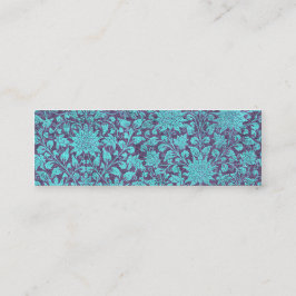 Skinny Profile Card - brocade blauw Mini Visitekaartje