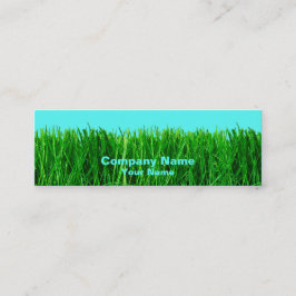 Skinny Profile Card - Grass Mini Visitekaartje