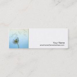 Skinny Profile Card - maak een wens Mini Visitekaartje