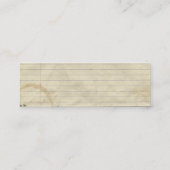 Skinny QR Code Visitekaartje (Achterkant)