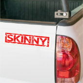 Skinny Stamp Bumpersticker (Op Truck)