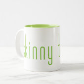 Skinny Twinkie Mok - Groen (Voorkant links)