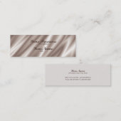 Skinny Visitekaartje Std Paper Silk Champagne (Voorkant / Achterkant)