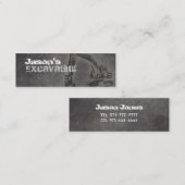 Skinny-Visitekaartjes opgraven Mini Visitekaartje (Voorkant / Achterkant)