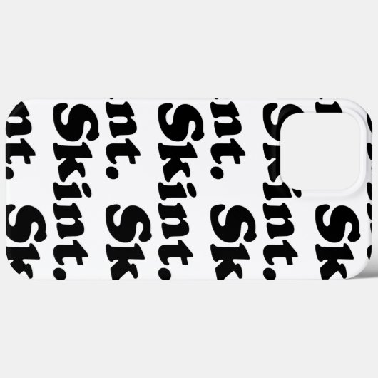 Skint. Case-Mate iPhone Case (Achterkant (horizontaal))