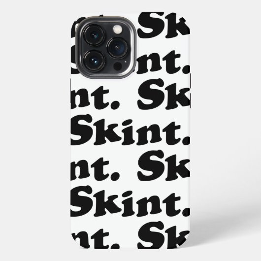 Skint. iPhone Hoesje (Achterkant)