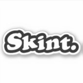 Skint. Sticker (Voorkant)