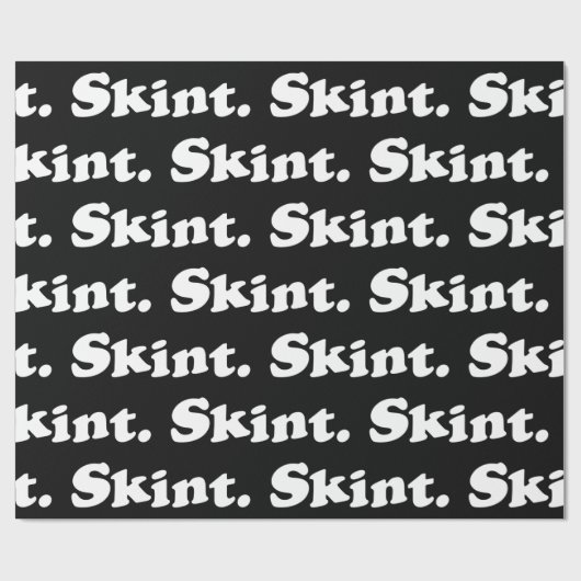 Skint. Verpakkingspapier Cadeaupapier (Vlak)