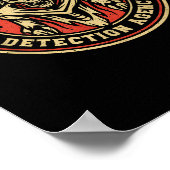 Skinwalker Detection Agency Funny Cryptid Skinwalk Poster (Hoek)