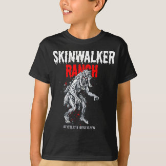 Skinwalker Ranch Site for Paranormal UFO and Yeti T-shirt