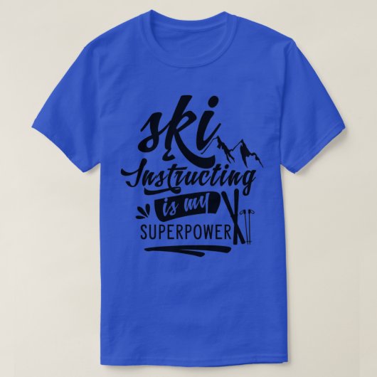 skionderwijzer 3 t-shirt (Design voorkant)