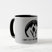 Skiongevallen krijgen snel een grote koffie-Mok Mok (Voorkant links)