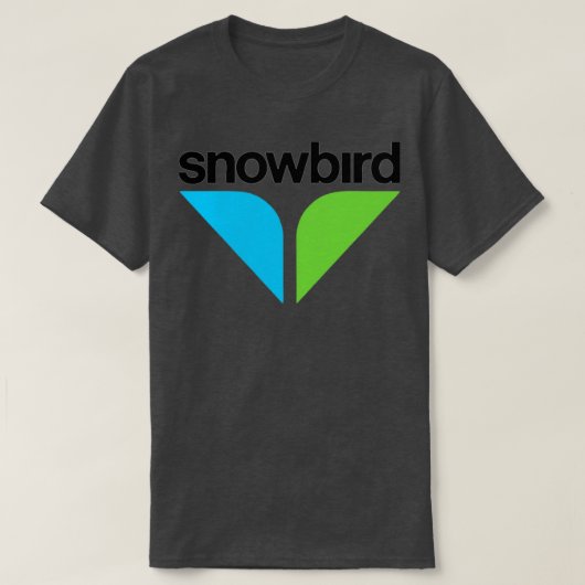 skioord voor snowbird utah 2 t-shirt (Design voorkant)