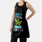 Skip a Straw Save A Turtle Rescue Zee Turtl Schort (Insitu)