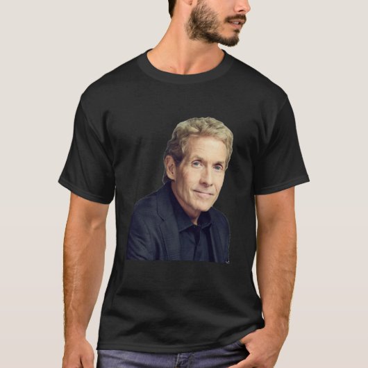 Skip Bayless Portrait T-shirt (Voorkant)