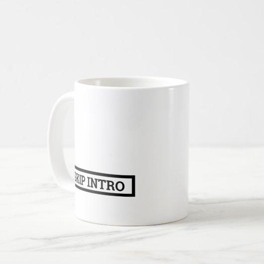 Skip Intro Koffiemok (Voorkant links)