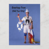 Skip Sayles™_humoristische groeten uit briefkaart (Voorkant)