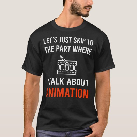 Skip Talk Animation T-shirt (Voorkant)