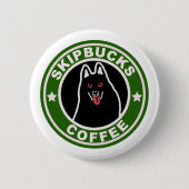 Skipbucks Coffee-Button Ronde Button 5,7 Cm (Voorkant)