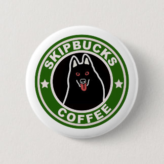 Skipbucks Coffee-Button Ronde Button 5,7 Cm