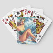 skipin omhoog pokerkaarten (Achterkant)