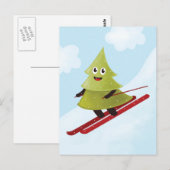 Skipinebomen Sneeuwwinter Briefkaart (Voorkant / Achterkant)