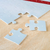 Skipinebomen Sneeuwwinter Legpuzzel (Zijkant)