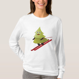 Skipinebomen Sneeuwwinter T-shirt