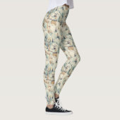 skipiste hutten in zachte pastels leggings (Rechts)